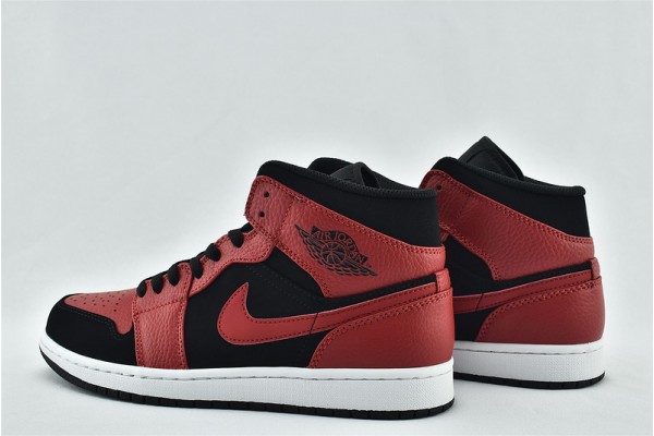 Air Jordan 1 Mid Bred On Sale 554724 054 Womens And Mens Shoes